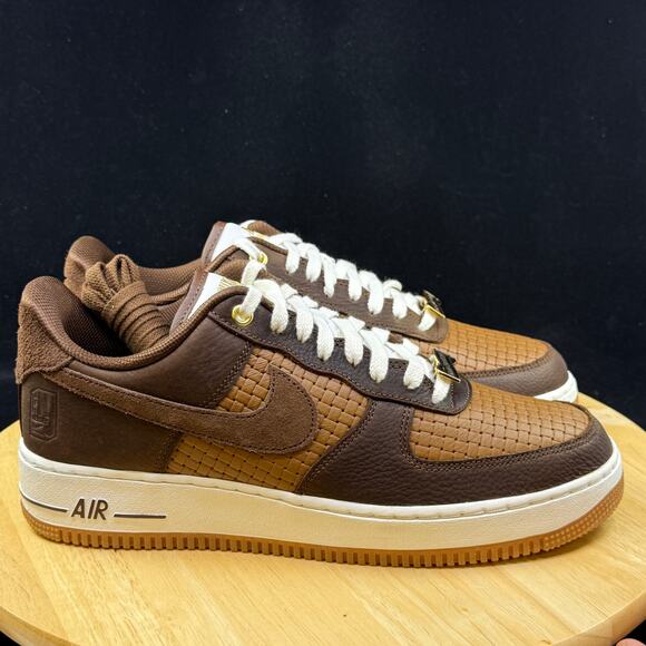 Nike Air Force 1 Low '07 LV8 Jersey Made It Brown White IM6644-259 Men's Sz 10.5 - Picture 5 of 10